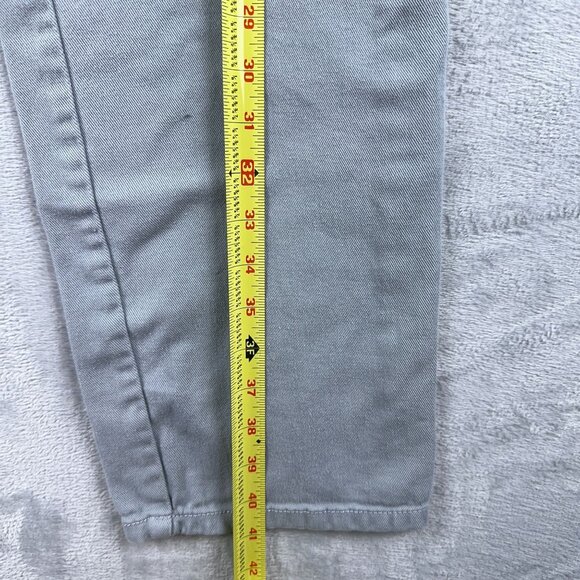 Gloria Vanderbilt Amanda Straight Leg Jeans High Rise Womens Grey 12 Average - Picture 11 of 12